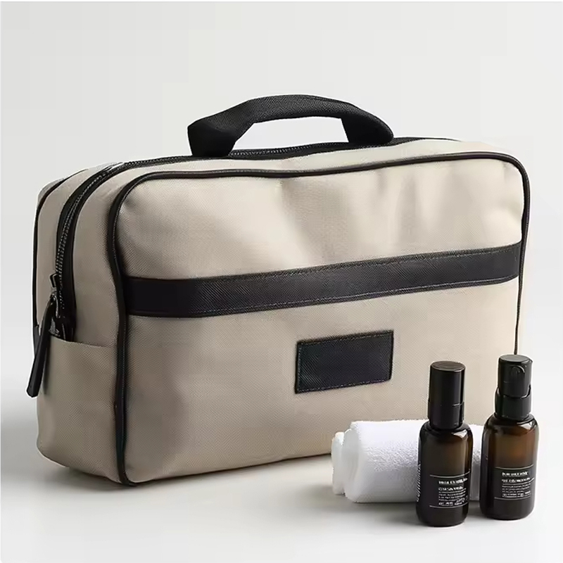 Sac cosmétique de rangement portable simple et élégant