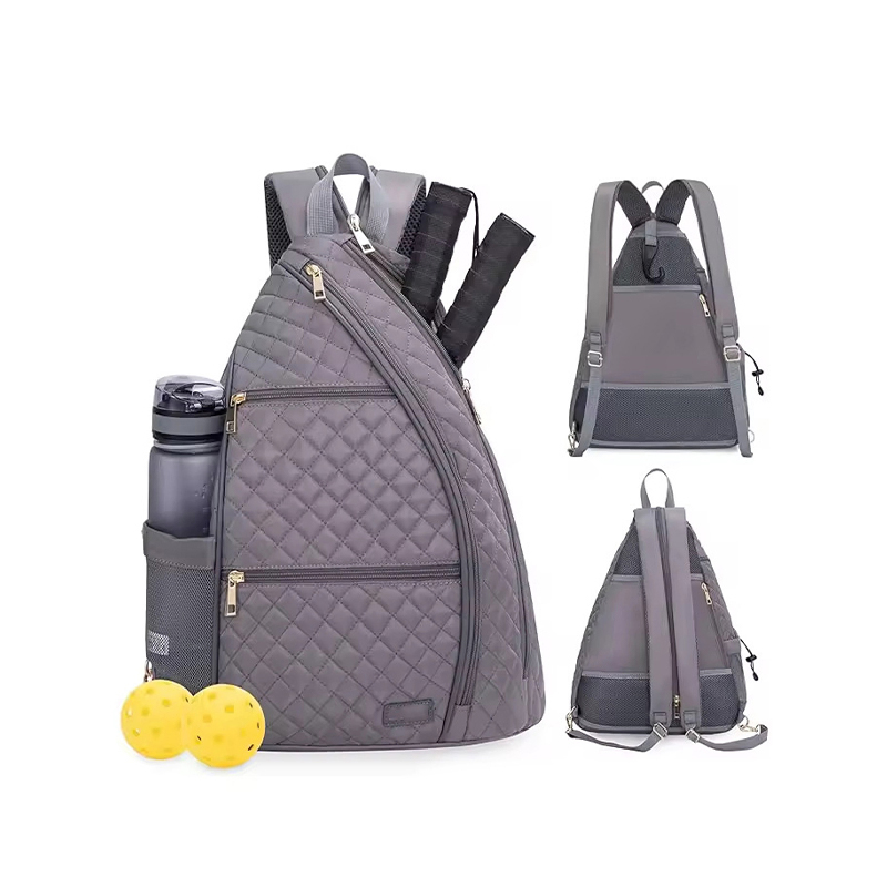 Sac de sport de rangement pour raquettes d'extérieur avec crochets