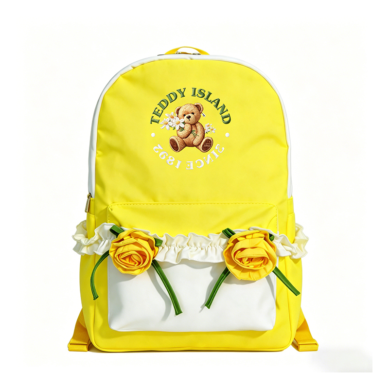 Sortie en famille Teddy Sac à dos floral parent-enfant